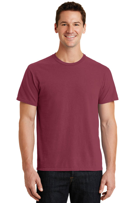 Port & Company Men's Beach Wash Garment-Dyed Tee. PC099 2 of 3 Mens Apparel Shirts & Tops
