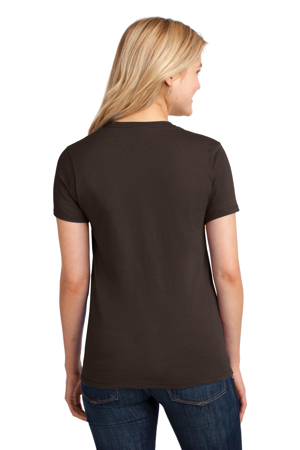 Port & Company Women's Core Cotton Tee 1 of 3 Womens Apparel Shirts & Tops