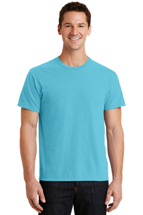 Port & Company Men's Beach Wash Garment-Dyed Tee. PC099 2 of 3 Mens Apparel Shirts & Tops