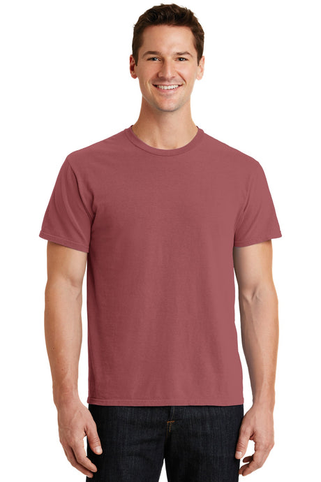 Port & Company Men's Beach Wash Garment-Dyed Tee. PC099 2 of 3 Mens Apparel Shirts & Tops