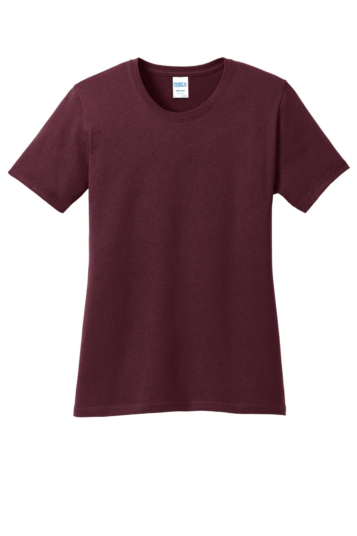 Port & Company Women's Core Cotton Tee 1 of 3 Womens Apparel Shirts & Tops