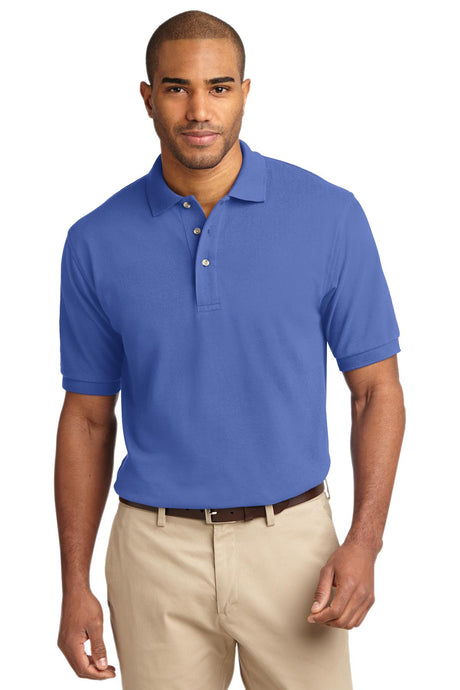 Port Authority Heavyweight Cotton Pique Polo. K420 Mens Apparel Shirts & Tops