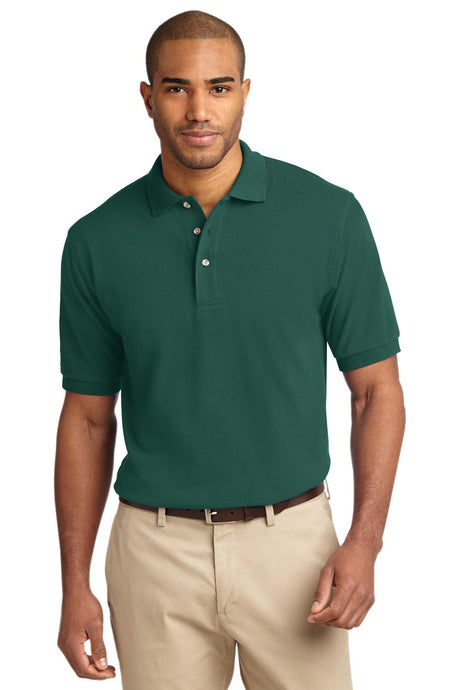 Port Authority Heavyweight Cotton Pique Polo. K420 Mens Apparel Shirts & Tops