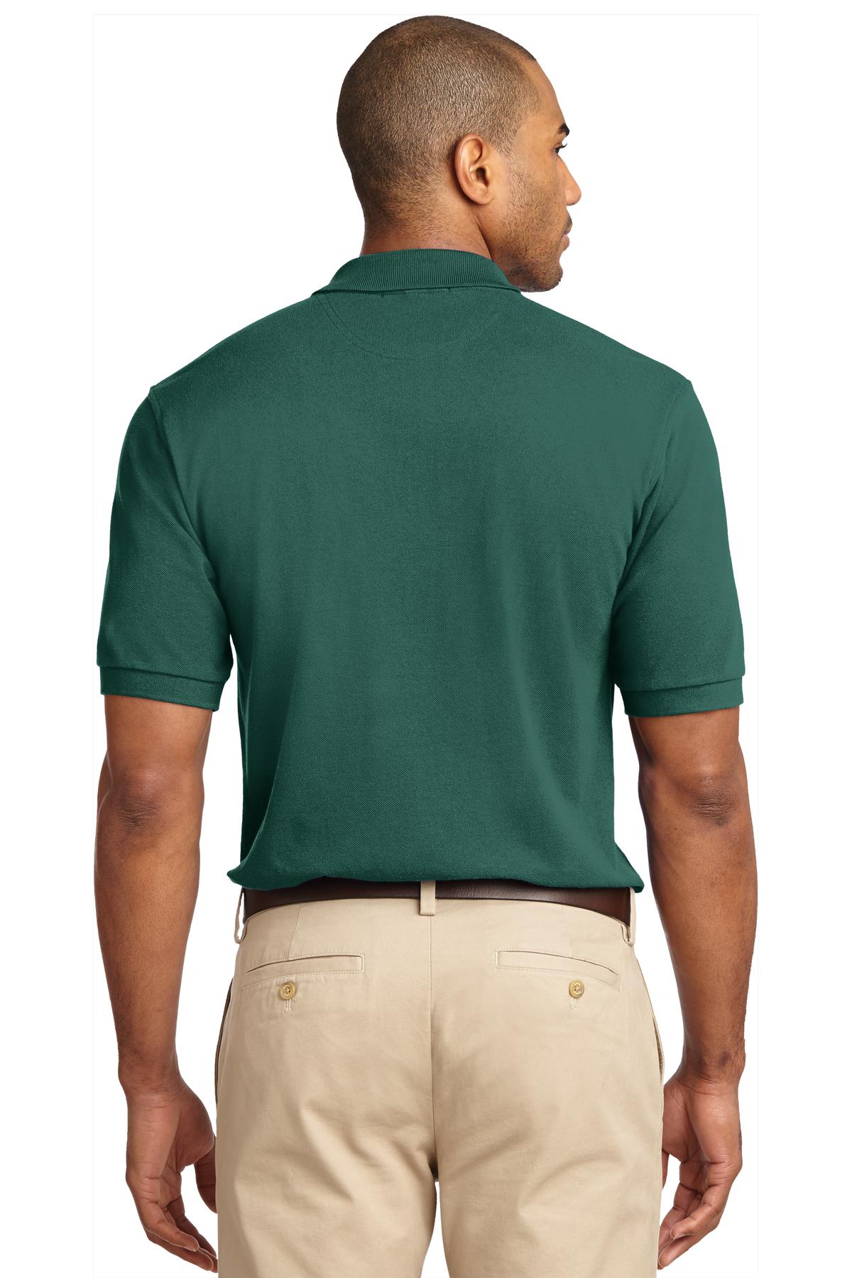 Port Authority Heavyweight Cotton Pique Polo. K420 Mens Apparel Shirts & Tops