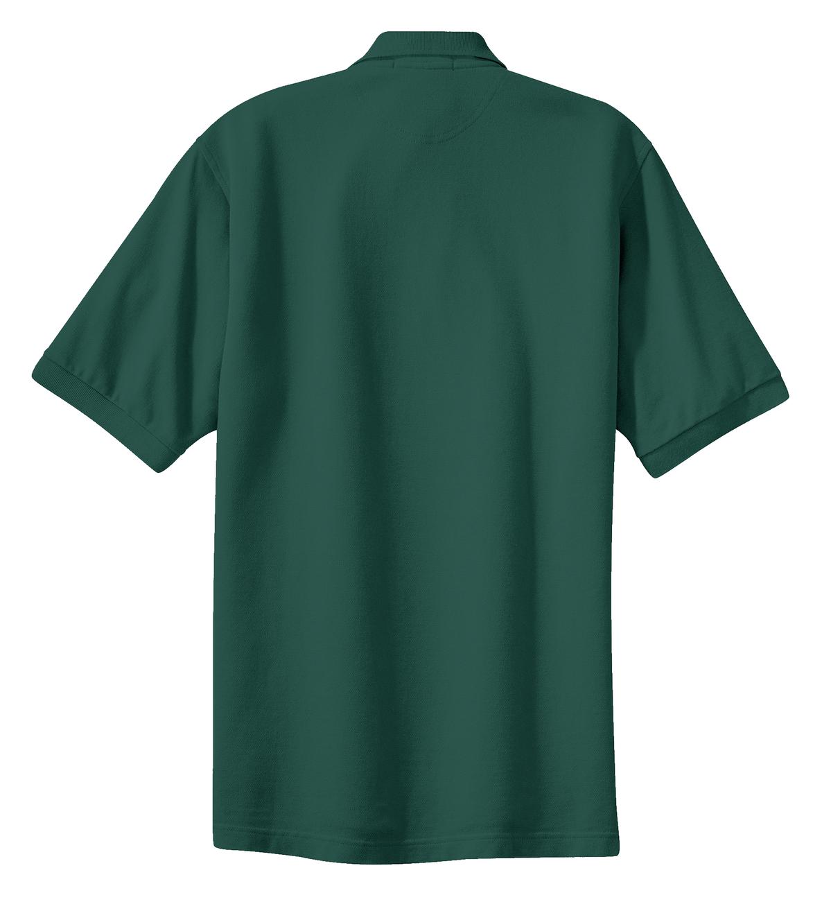 Port Authority Heavyweight Cotton Pique Polo. K420 Mens Apparel Shirts & Tops
