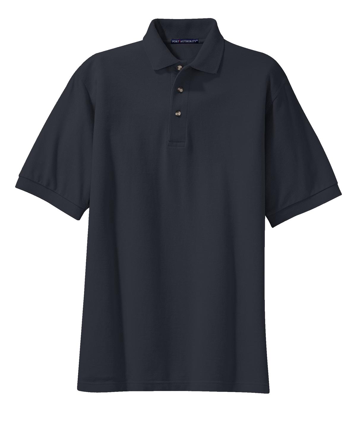 Port Authority Men's Heavyweight Cotton Pique Polo.  K420 2 of 2