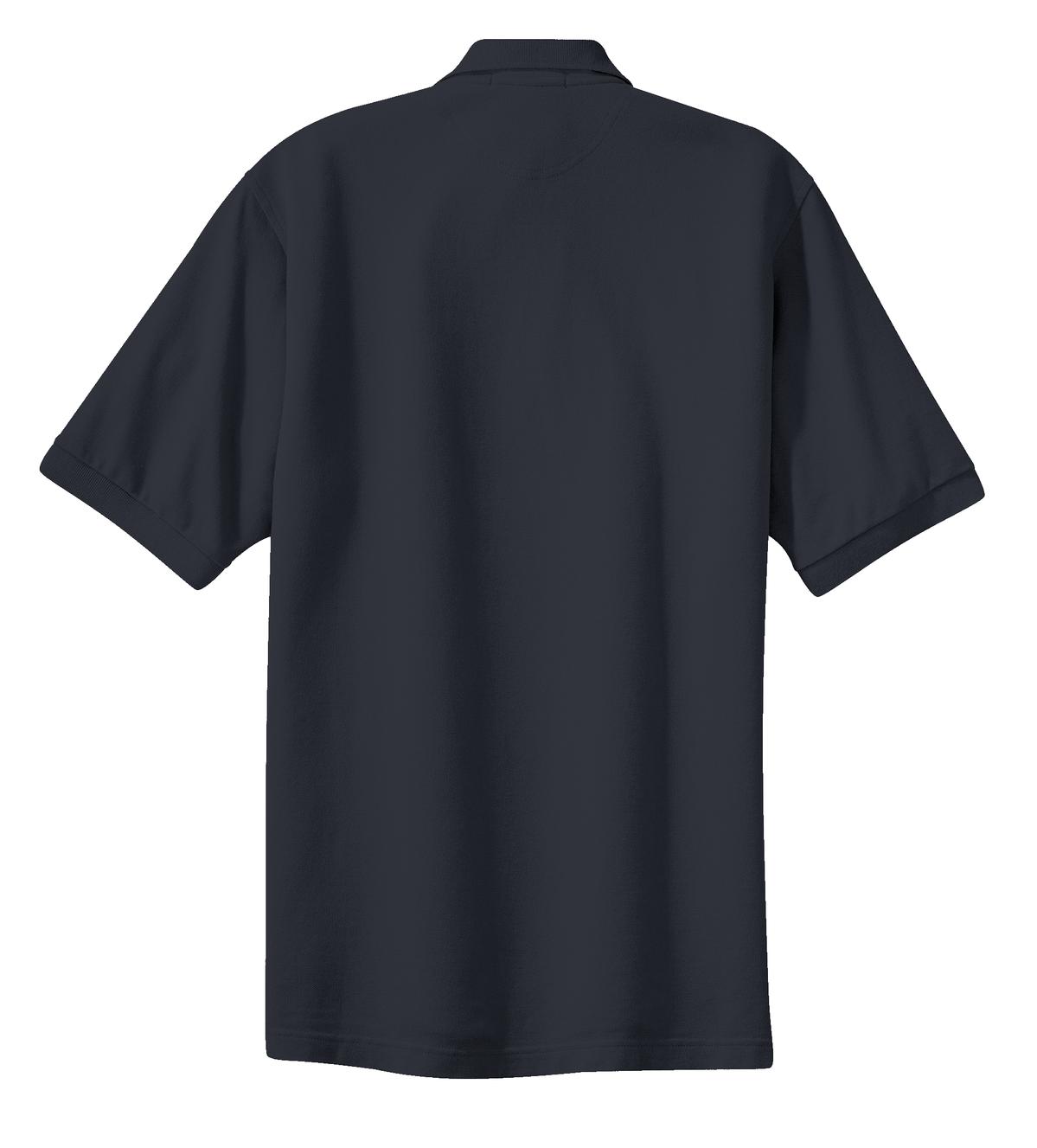 Port Authority Men's Heavyweight Cotton Pique Polo.  K420 2 of 2