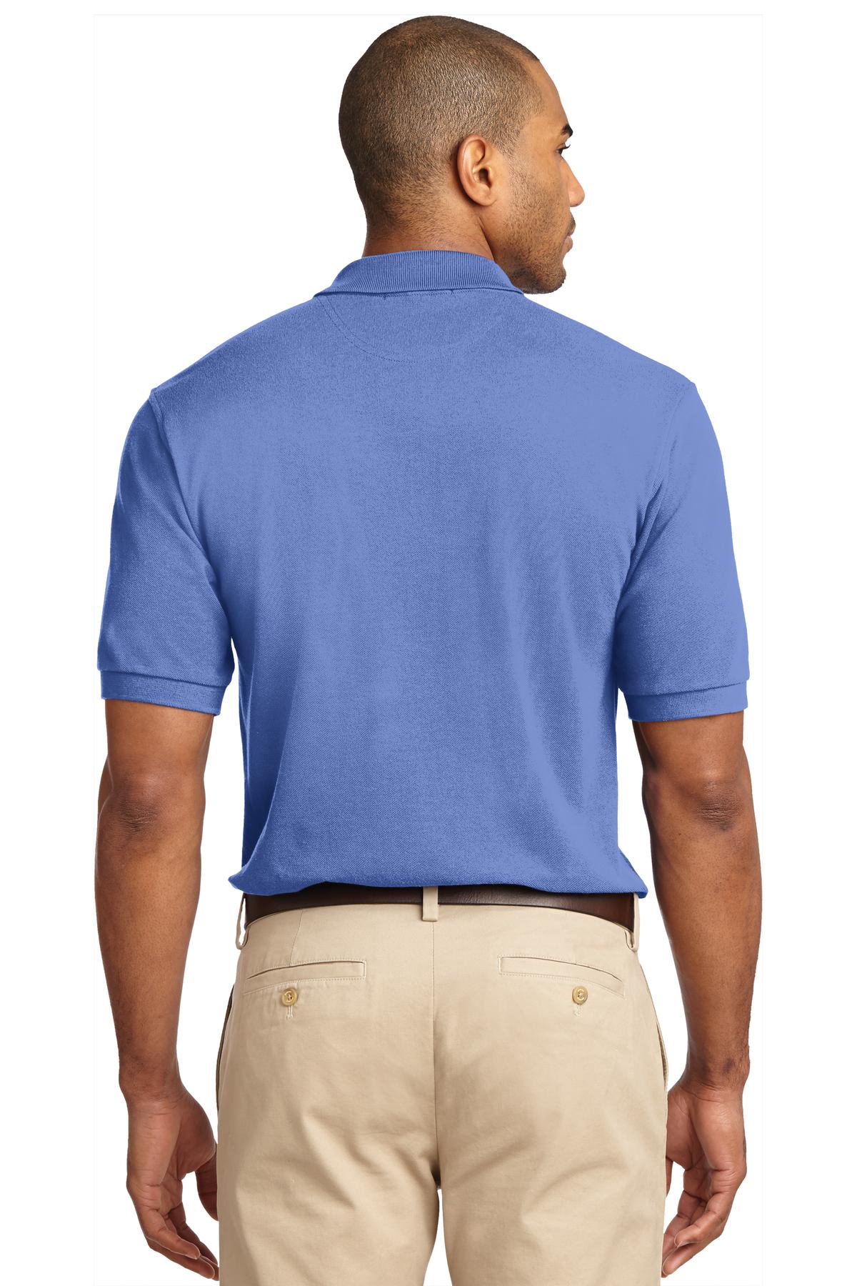 Port Authority Men's Heavyweight Cotton Pique Polo.  K420 2 of 2