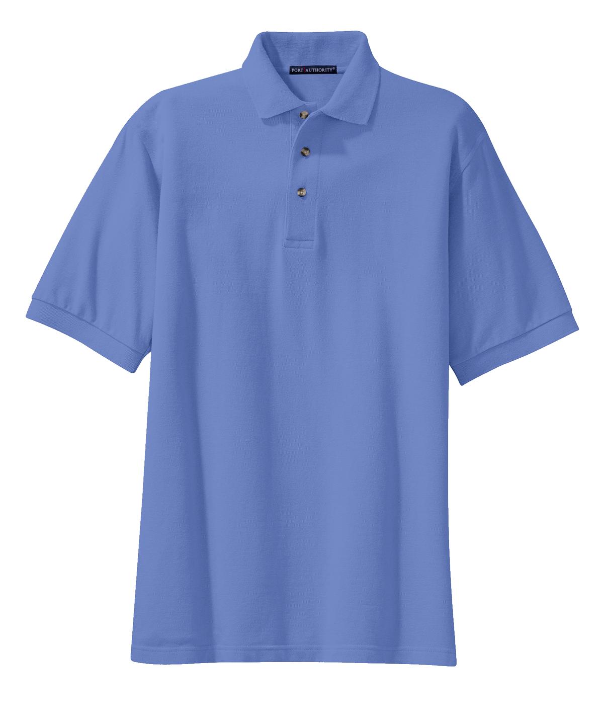 Port Authority Men's Heavyweight Cotton Pique Polo.  K420 2 of 2