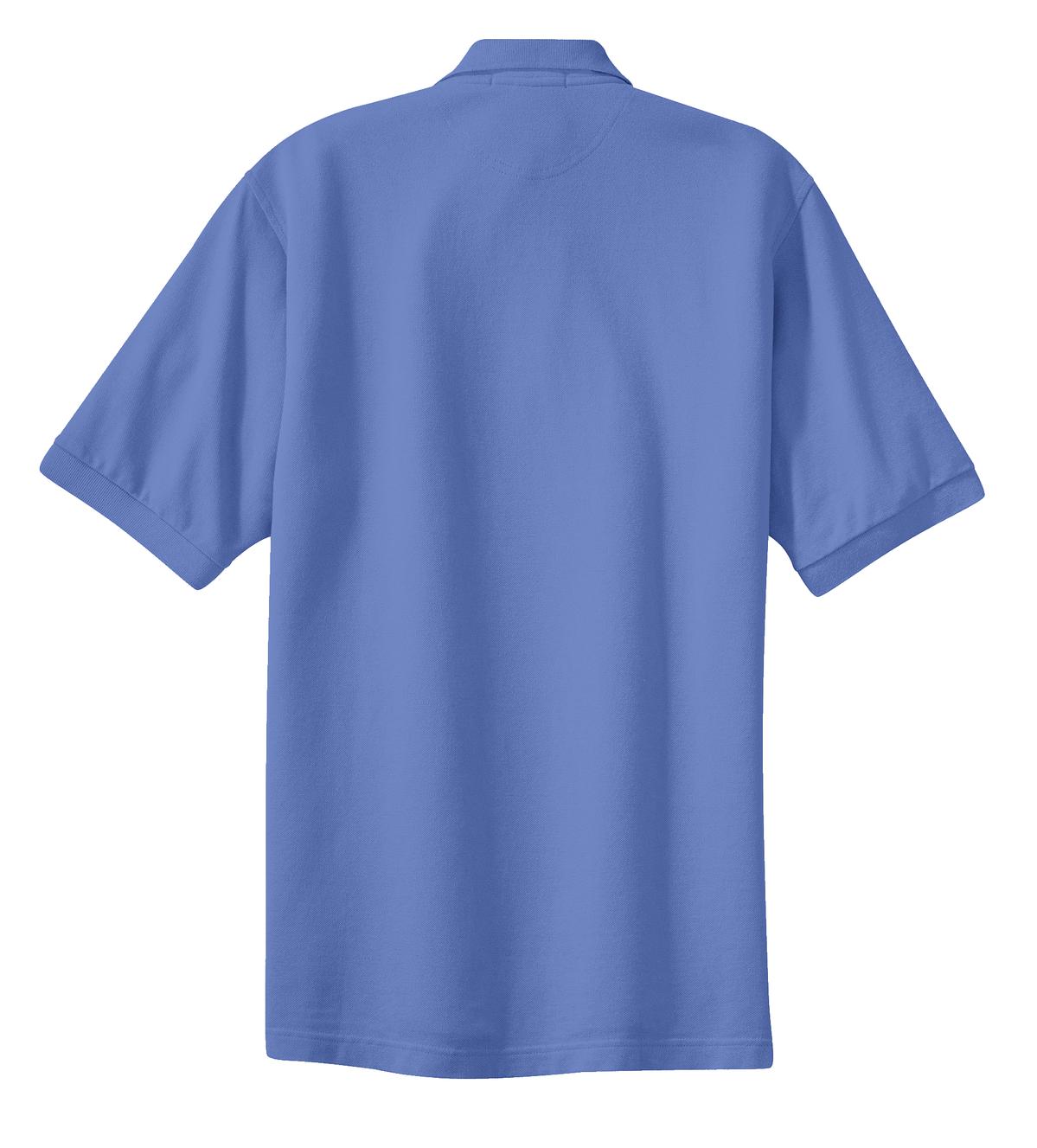 Port Authority Men's Heavyweight Cotton Pique Polo.  K420 2 of 2