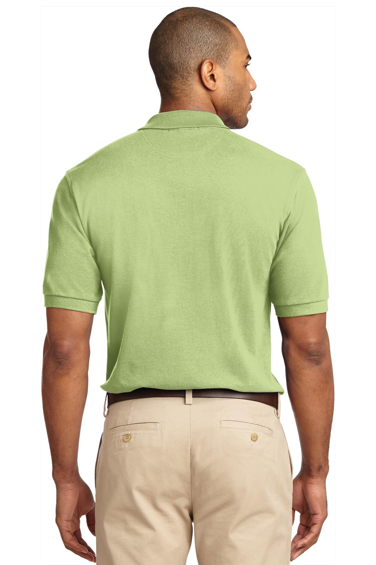 Port Authority Men's Heavyweight Cotton Pique Polo.  K420 2 of 2
