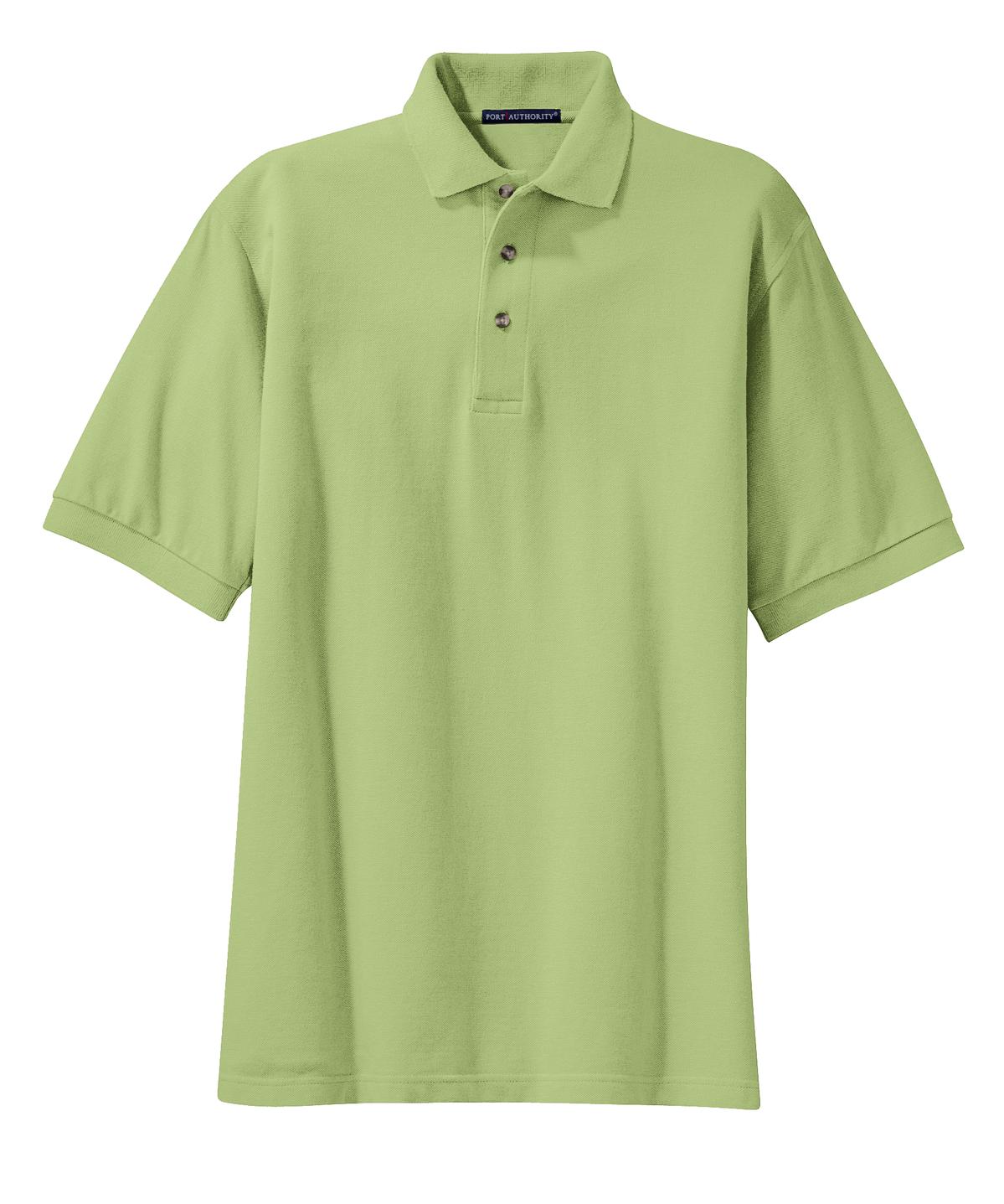 Port Authority Men's Heavyweight Cotton Pique Polo.  K420 2 of 2