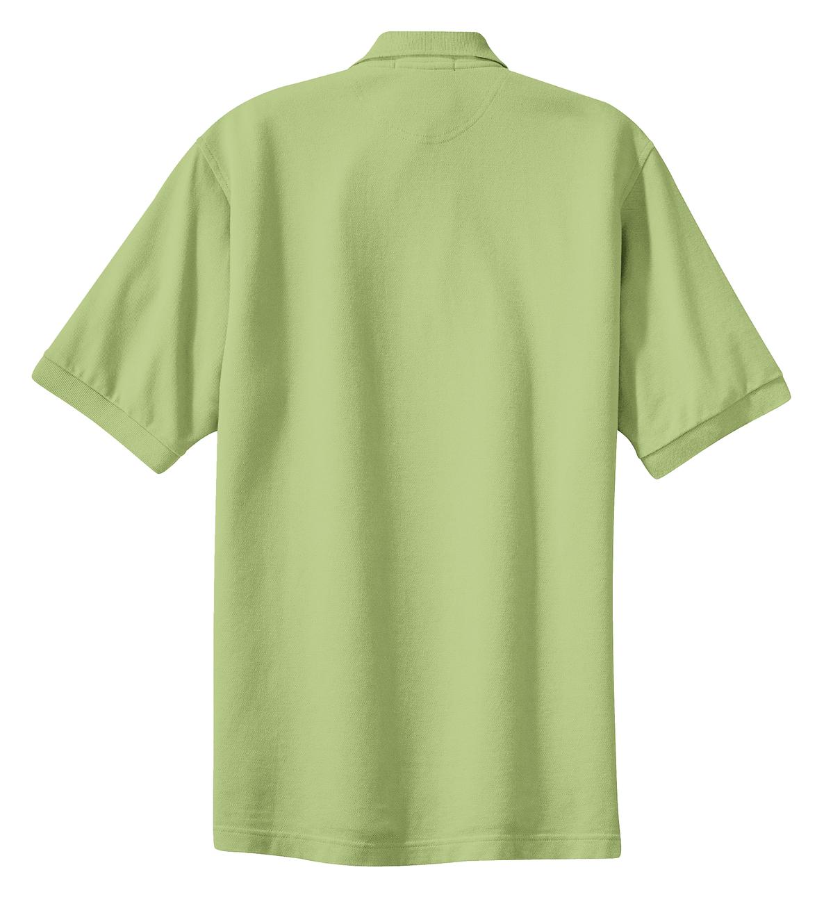 Port Authority Men's Heavyweight Cotton Pique Polo.  K420 2 of 2