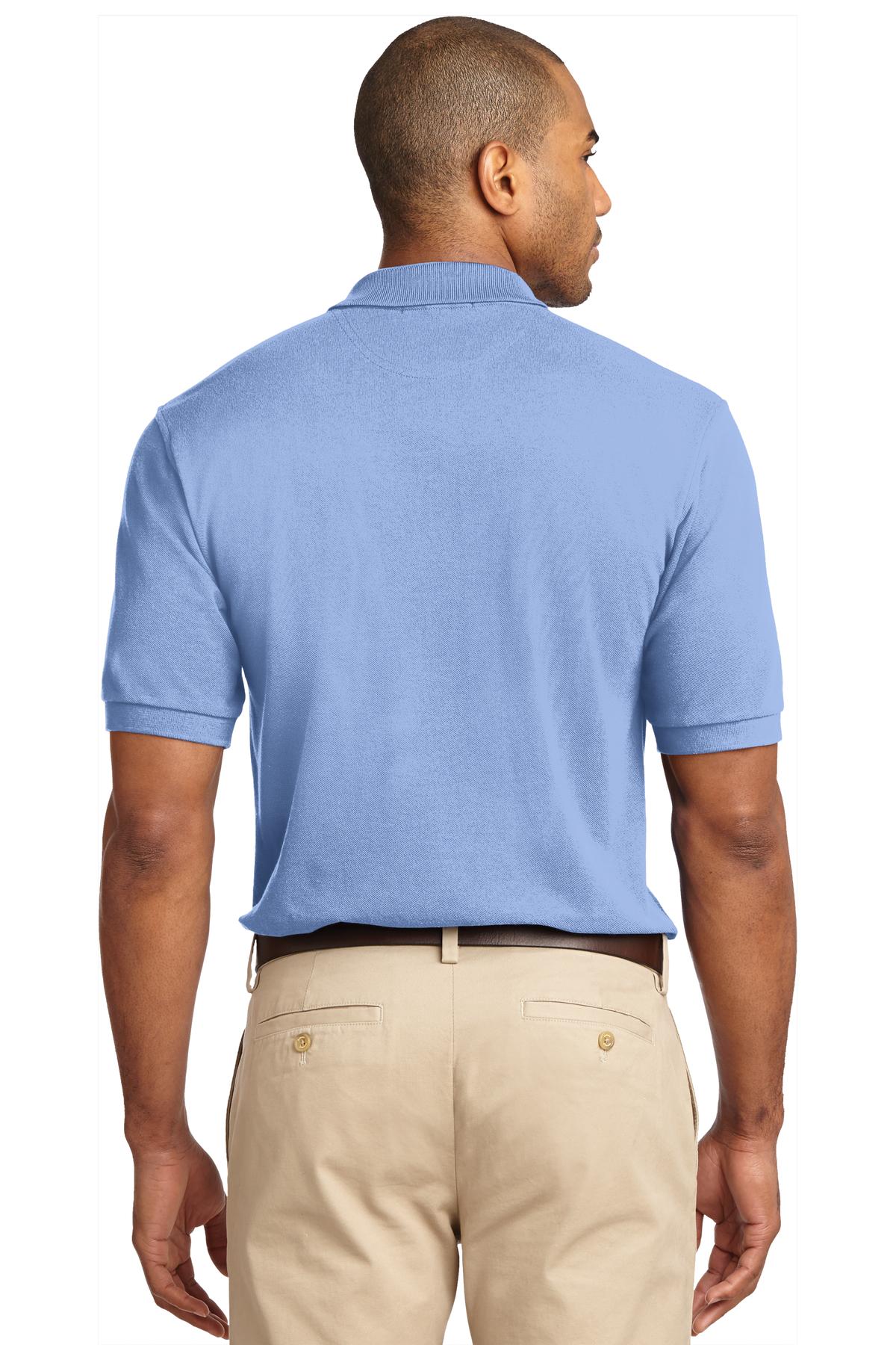 Port Authority Men's Heavyweight Cotton Pique Polo.  K420 2 of 2