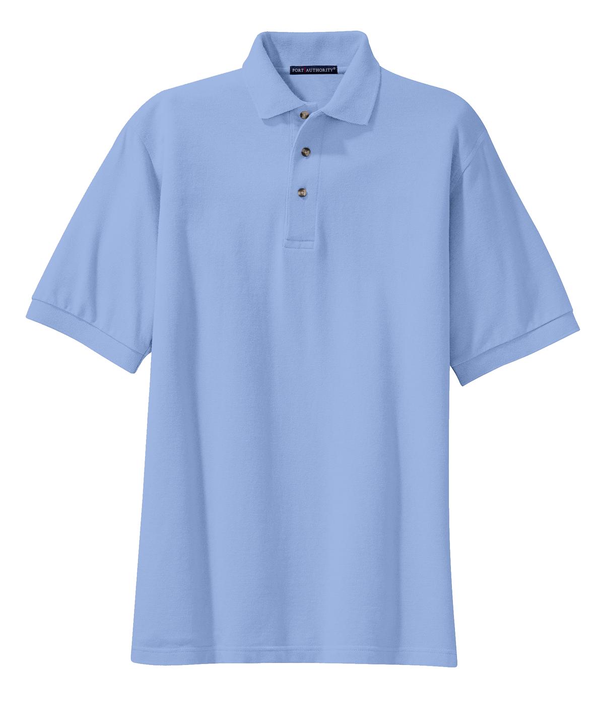 Port Authority Men's Heavyweight Cotton Pique Polo.  K420 2 of 2