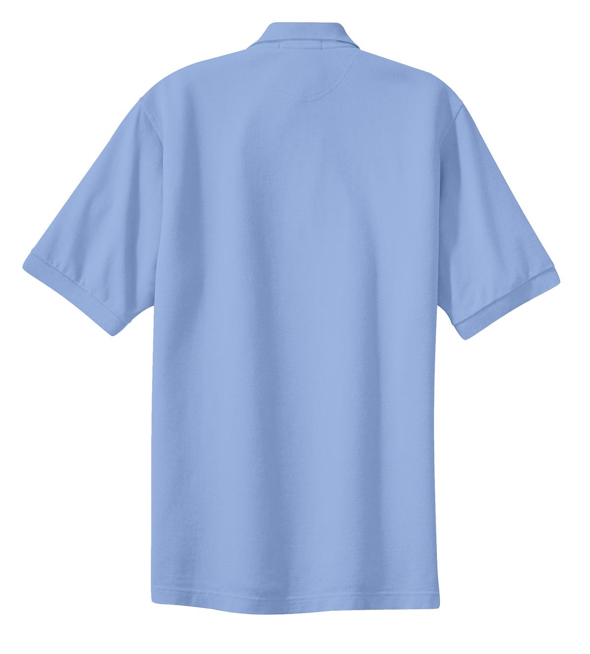 Port Authority Men's Heavyweight Cotton Pique Polo.  K420 2 of 2