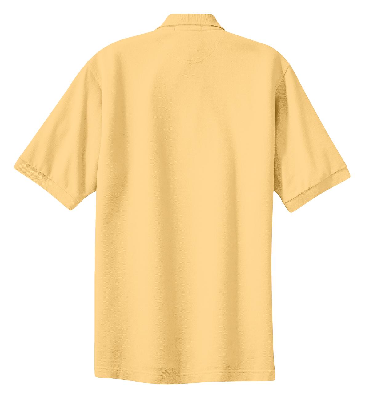 Port Authority Men's Heavyweight Cotton Pique Polo.  K420 2 of 2