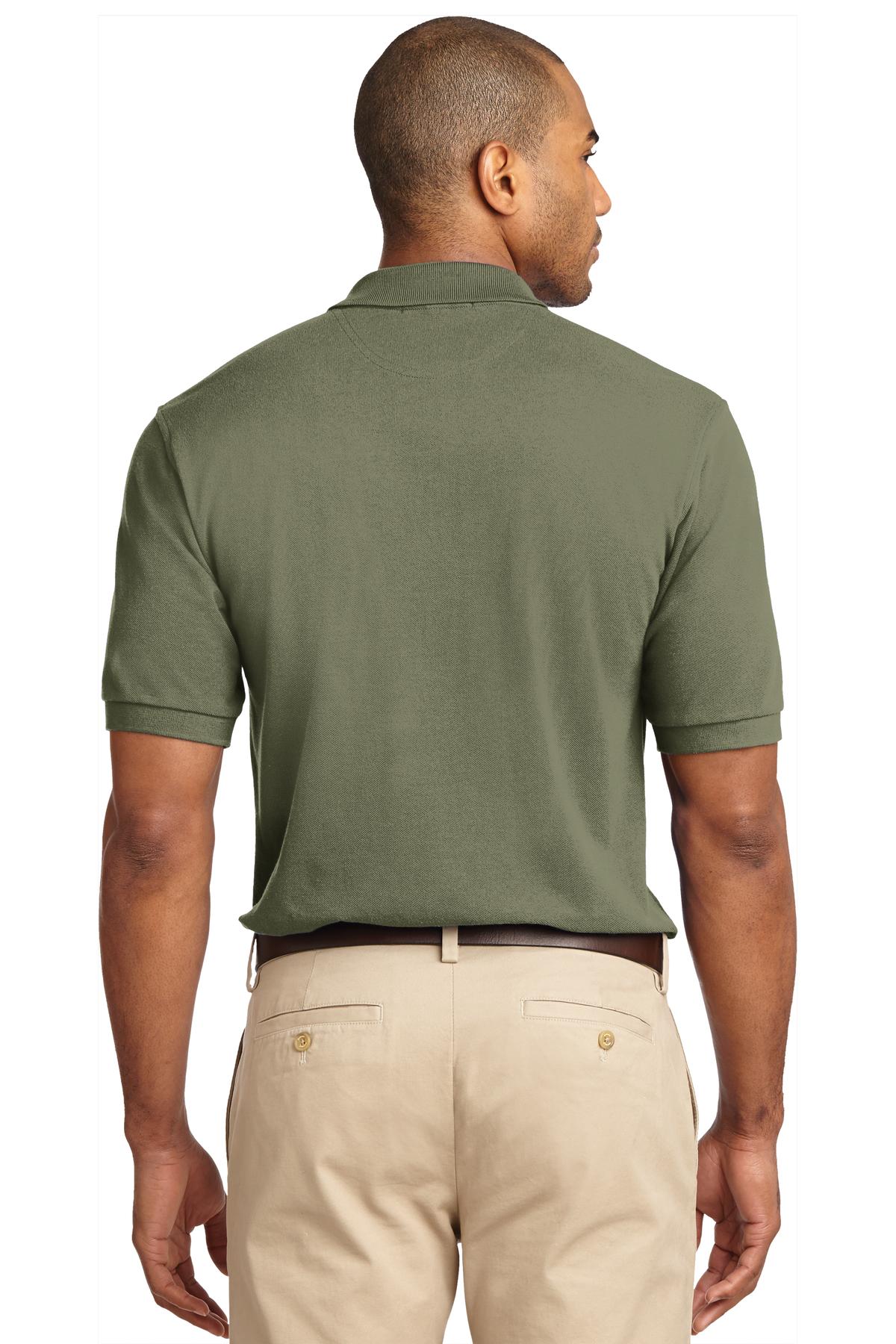 Port Authority Heavyweight Cotton Pique Polo. K420 Mens Apparel Shirts & Tops