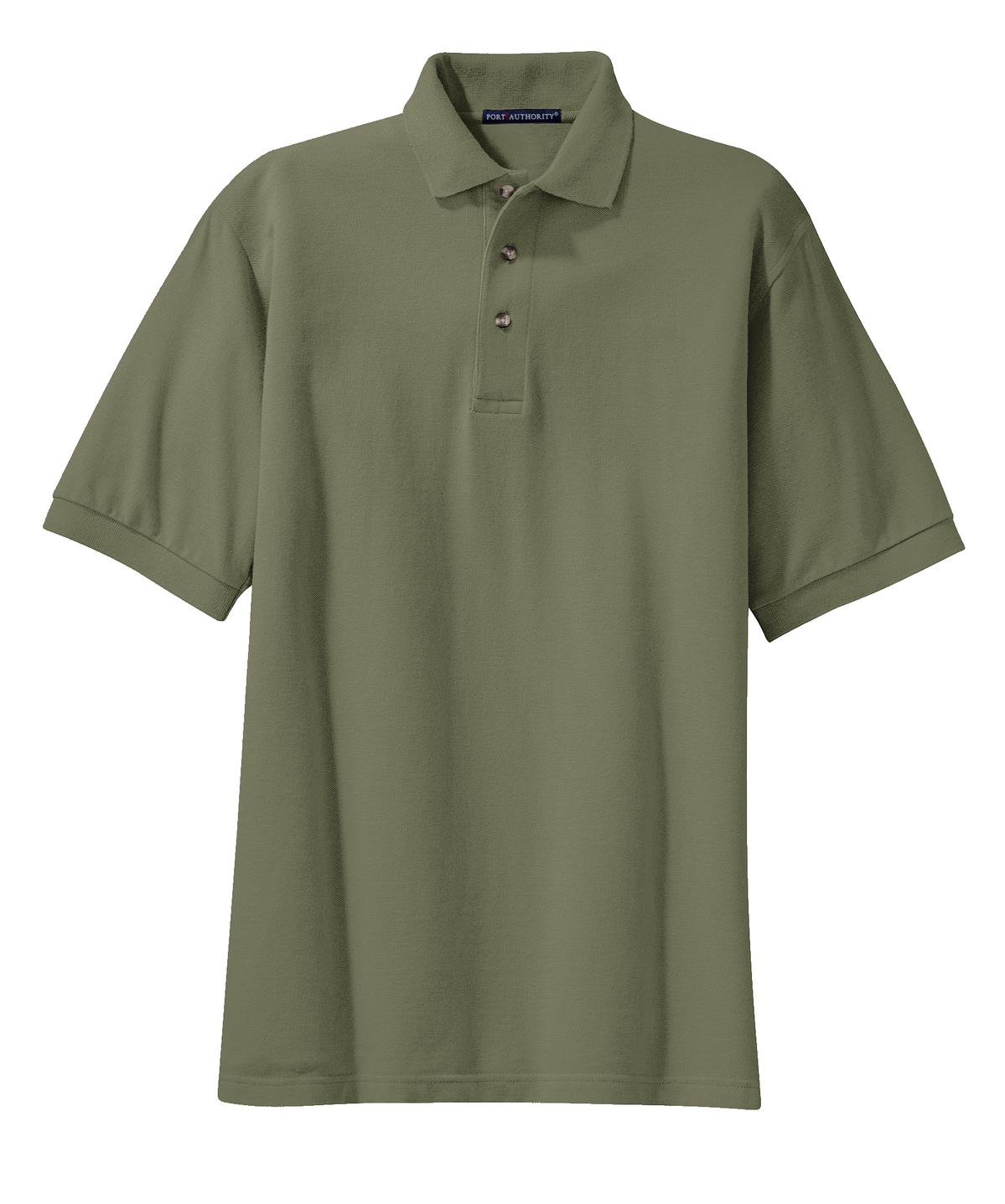 Port Authority Heavyweight Cotton Pique Polo. K420 Mens Apparel Shirts & Tops