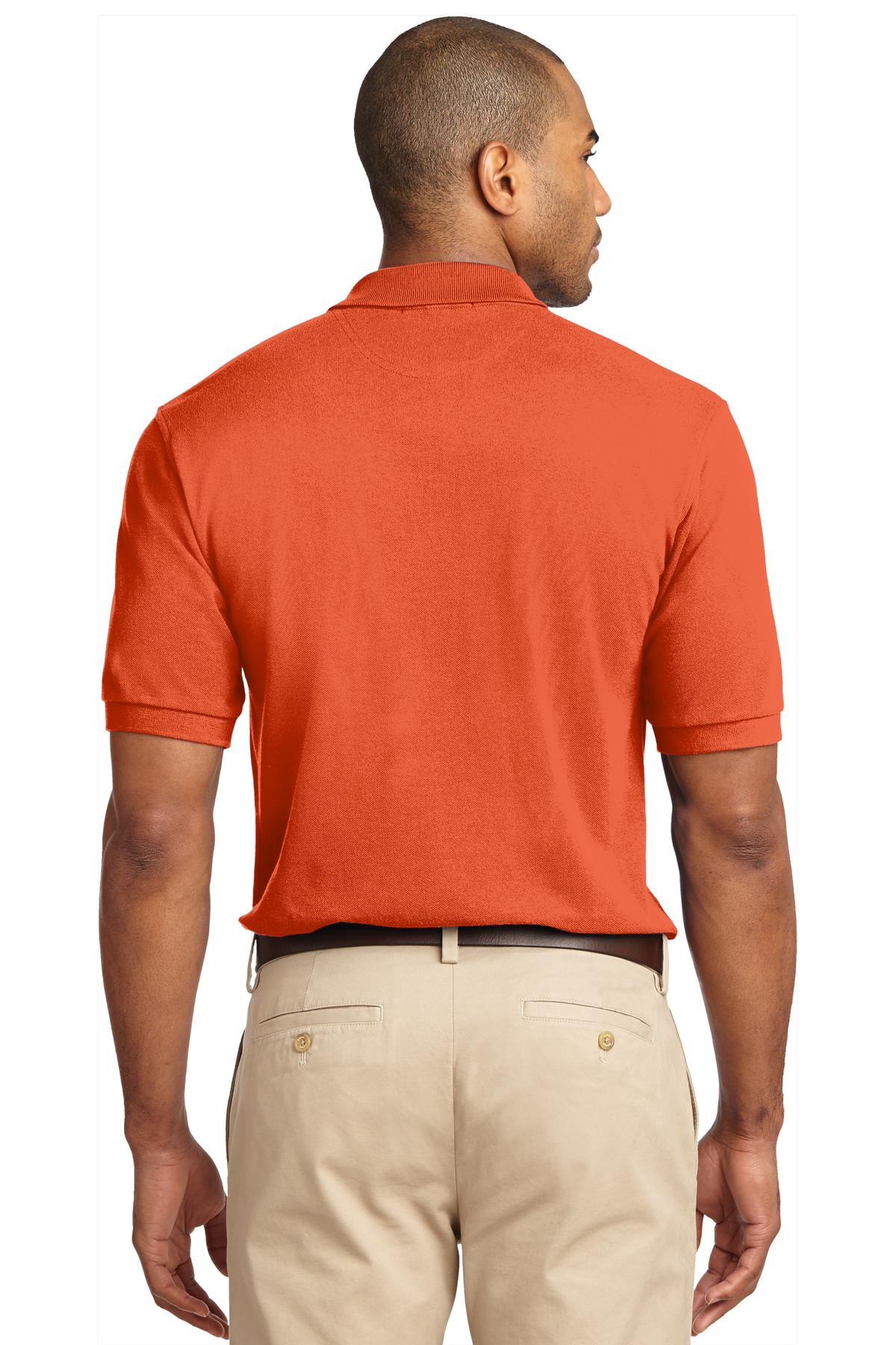 Port Authority Men's Heavyweight Cotton Pique Polo.  K420 2 of 2