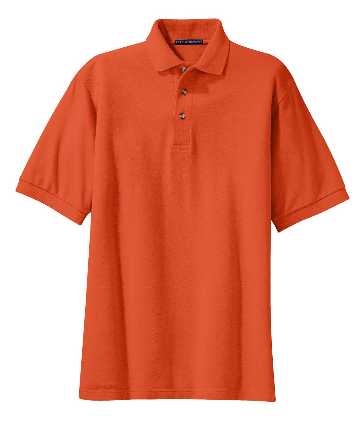 Port Authority Men's Heavyweight Cotton Pique Polo.  K420 2 of 2