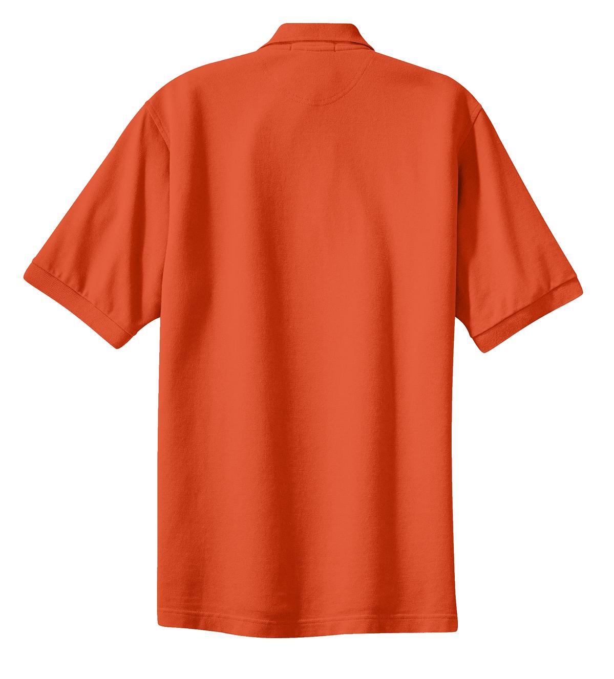 Port Authority Men's Heavyweight Cotton Pique Polo.  K420 2 of 2
