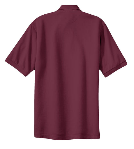 Port Authority Heavyweight Cotton Pique Polo. K420 Mens Apparel Shirts & Tops