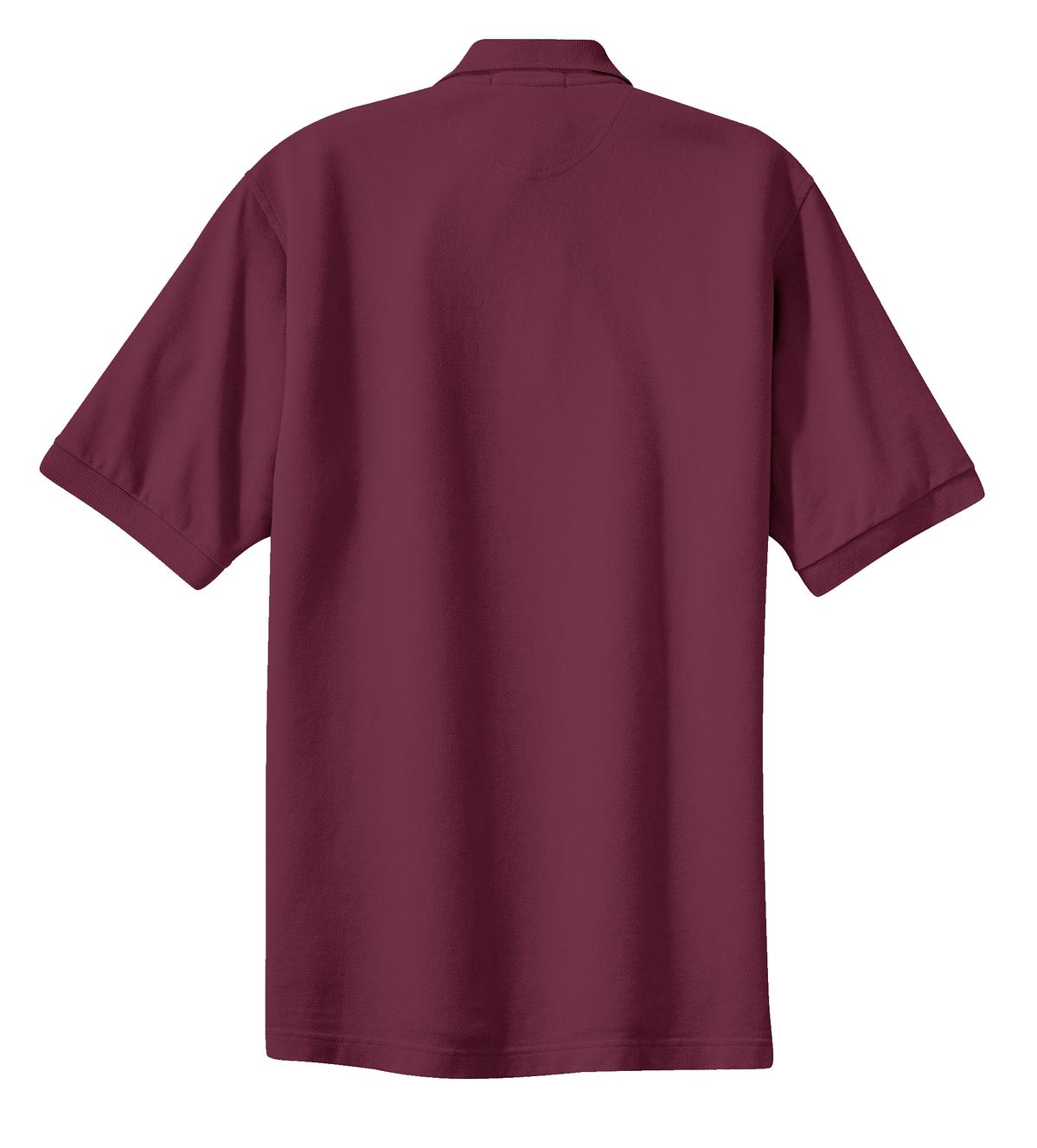 Port Authority Heavyweight Cotton Pique Polo. K420 Mens Apparel Shirts & Tops