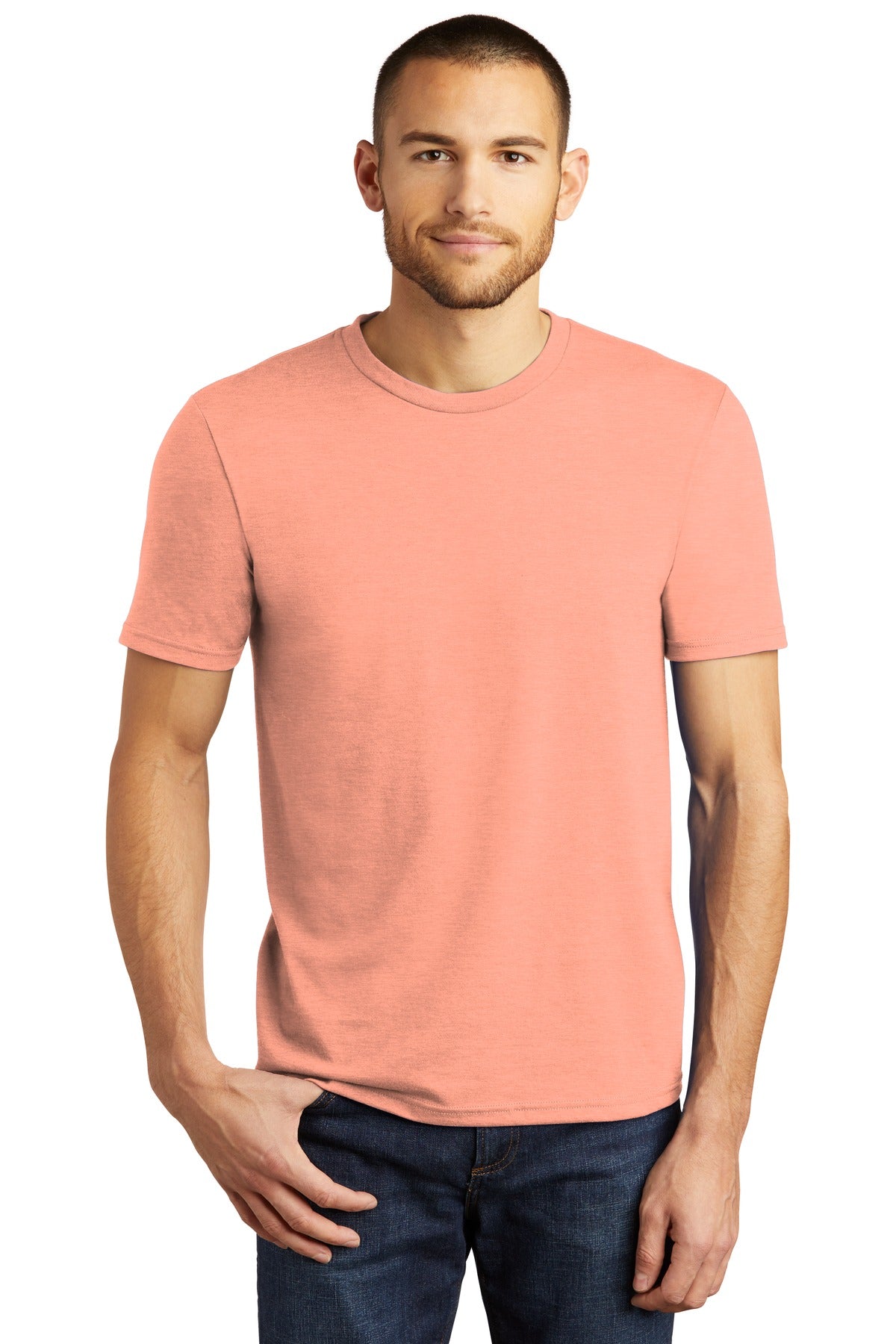 District Men's Perfect TriTee. DM130 2 of 3 Mens Apparel Shirts & Tops