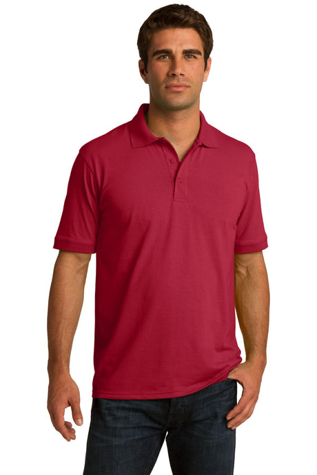 Port & Company Men's Core Blend Jersey Knit Polo 3 of 3 Mens Apparel Shirts & Tops
