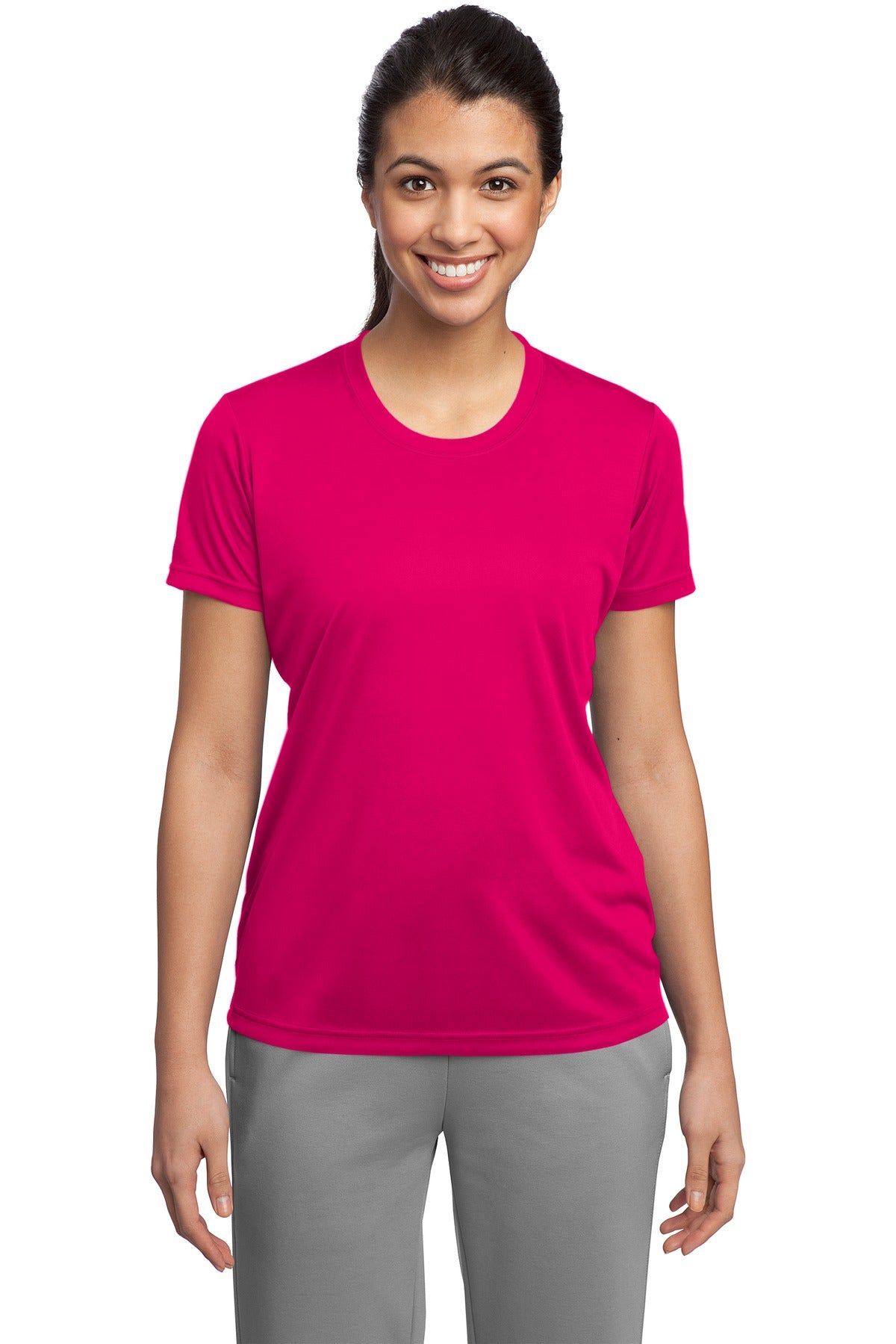 Sport-Tek Ladies PosiCharge Competitor Tee. LST350 1 of 2 Womens Apparel Shirts & Tops