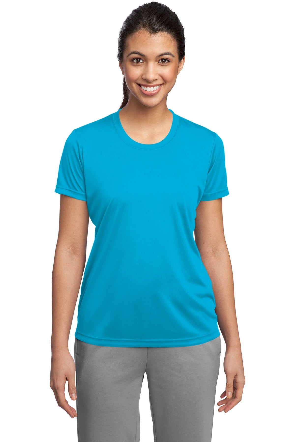Sport-Tek Ladies PosiCharge Competitor Tee. LST350 1 of 2 Womens Apparel Shirts & Tops