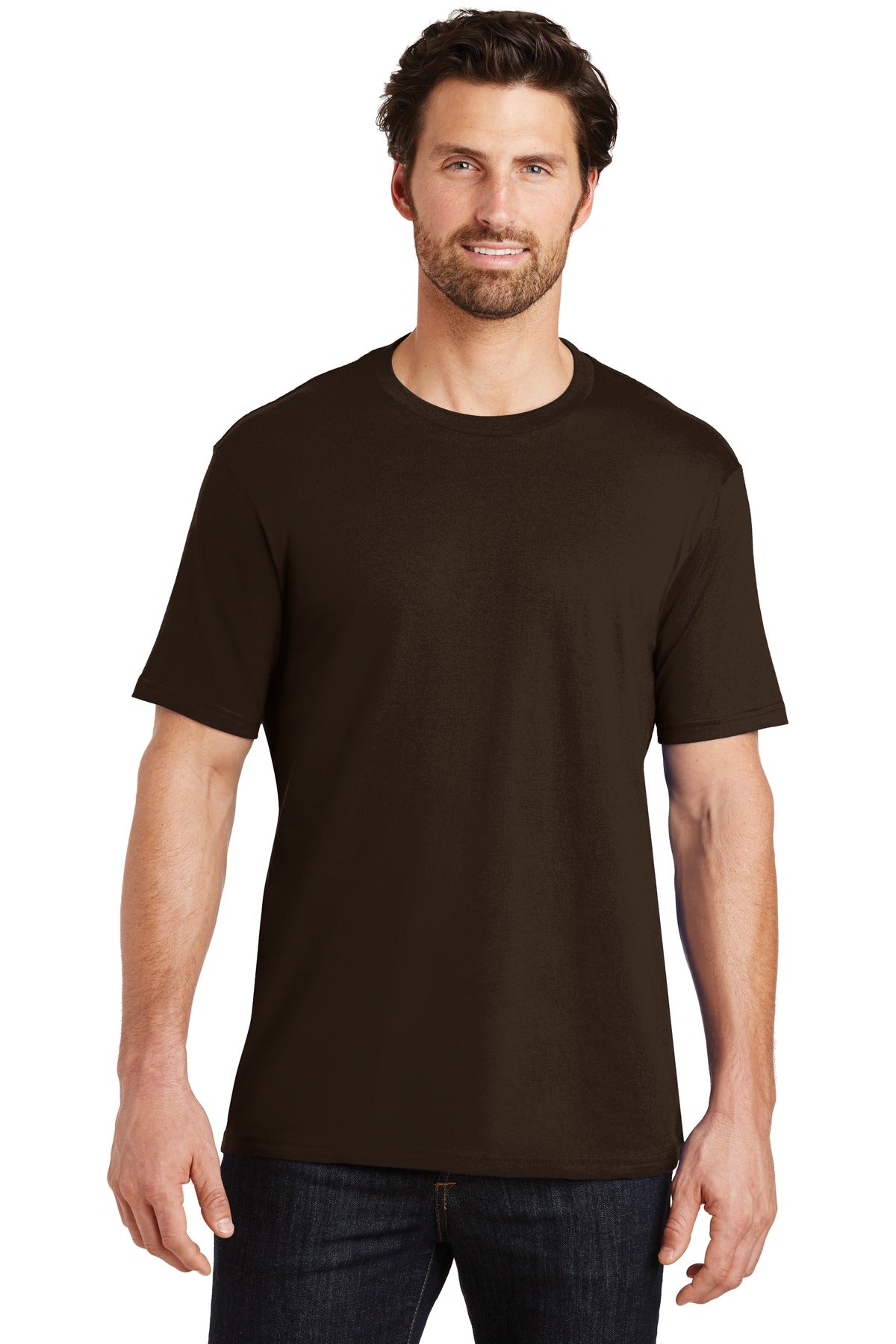 District Men's Perfect WeightTee. DT104 1 of 2 Mens Apparel Shirts & Tops
