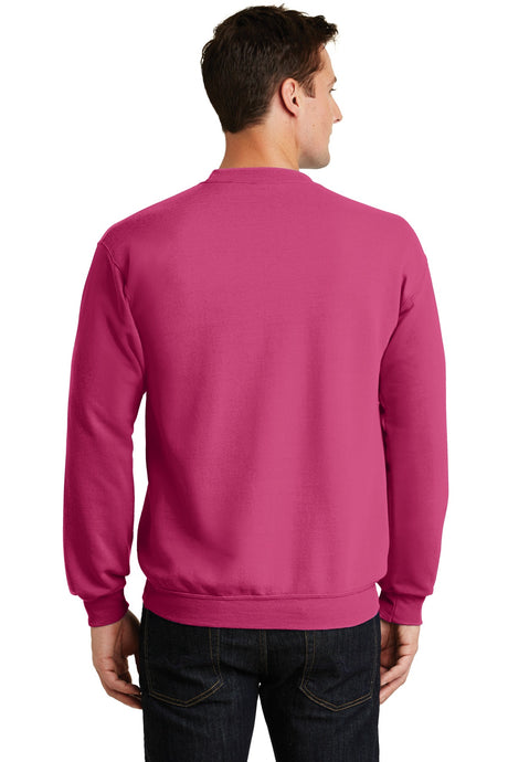 Port & Company Men's Core Fleece Crewneck Sweatshirt. PC78 1of2 Mens Apparel Sweatshirts & Fleece