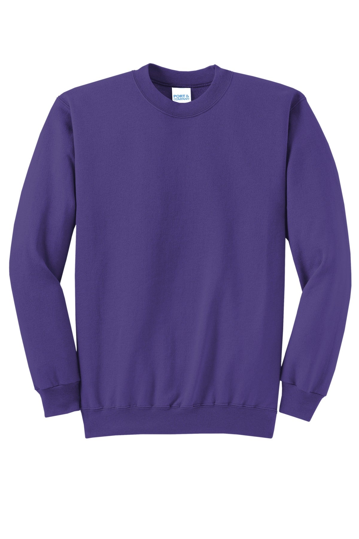 Port & Company Men's Core Fleece Crewneck Sweatshirt. PC78 1of2 Mens Apparel Sweatshirts & Fleece