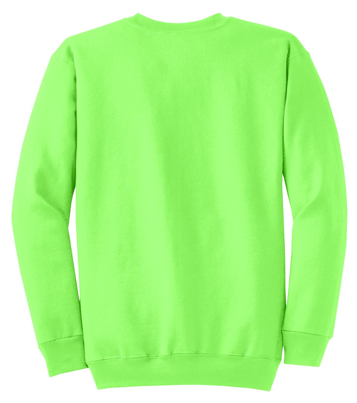 Port & Company Men's Core Fleece Crewneck Sweatshirt. PC78 1of2 Mens Apparel Sweatshirts & Fleece