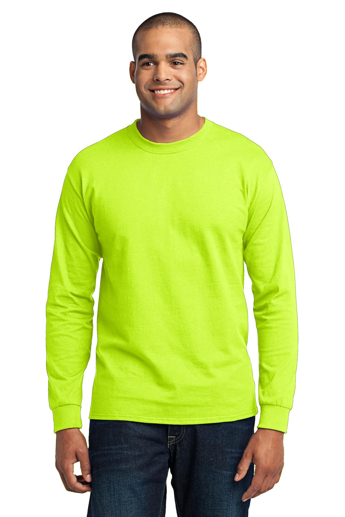 Port & Company Men's Long Sleeve Core Blend Tee Mens Apparel Shirts & Tops