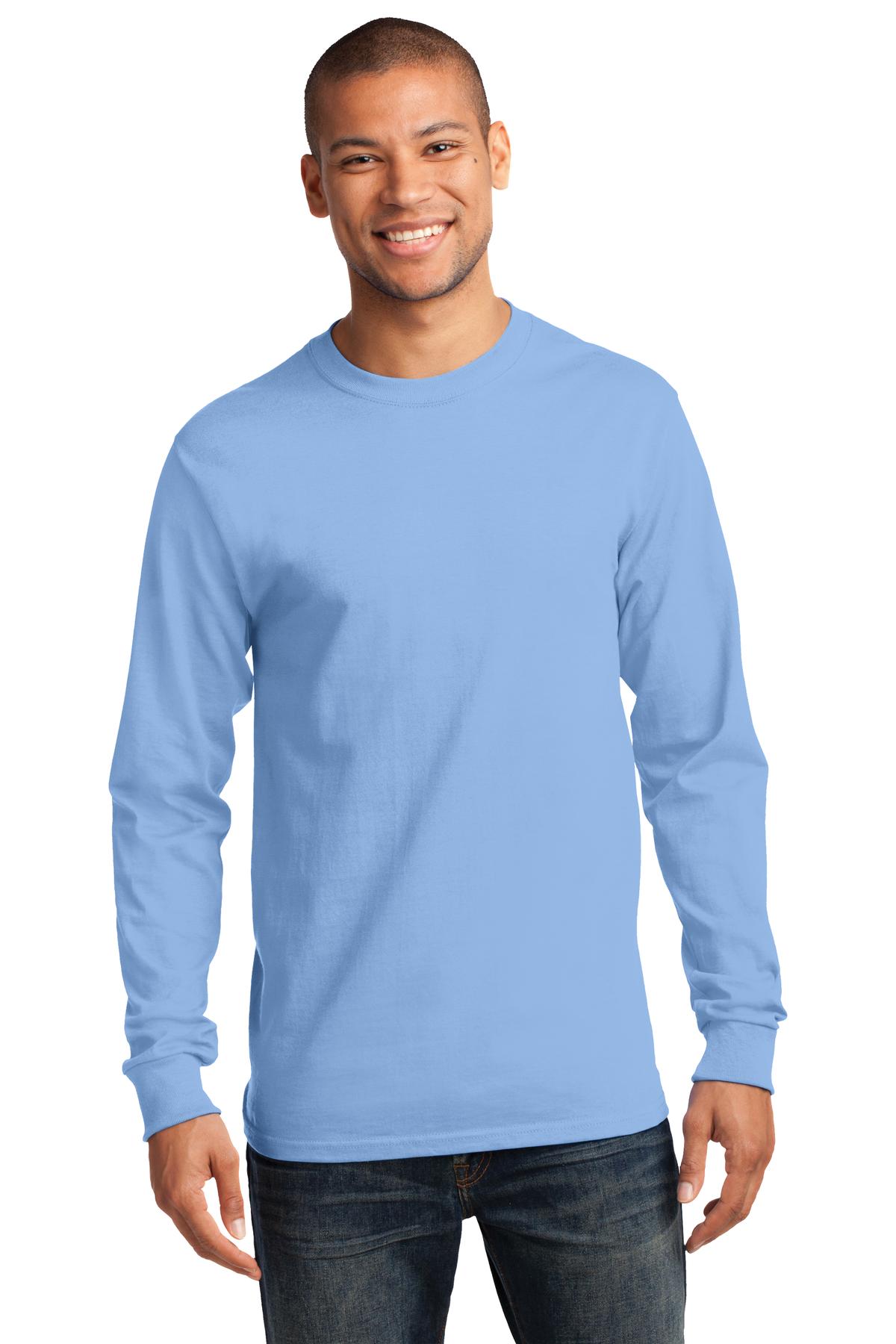 Port & Company Men's Long Sleeve Essential Tee Mens Apparel Shirts & Tops