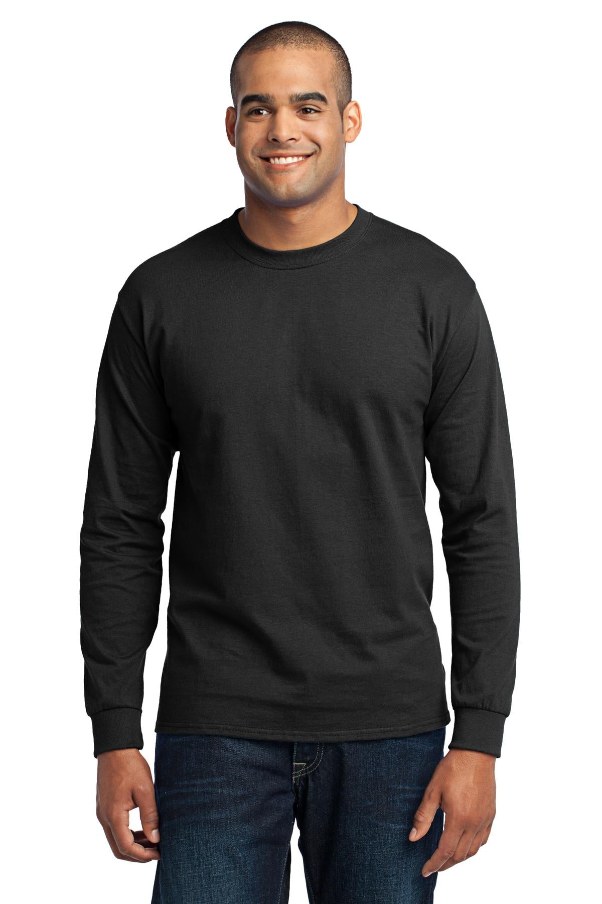 Port & Company Men's Long Sleeve Core Blend Tee Mens Apparel Shirts & Tops