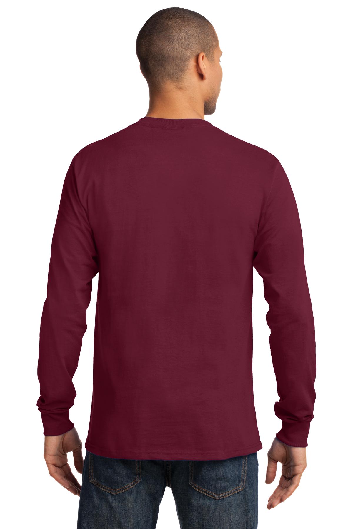 Port & Company Men's Long Sleeve Essential Tee Mens Apparel Shirts & Tops