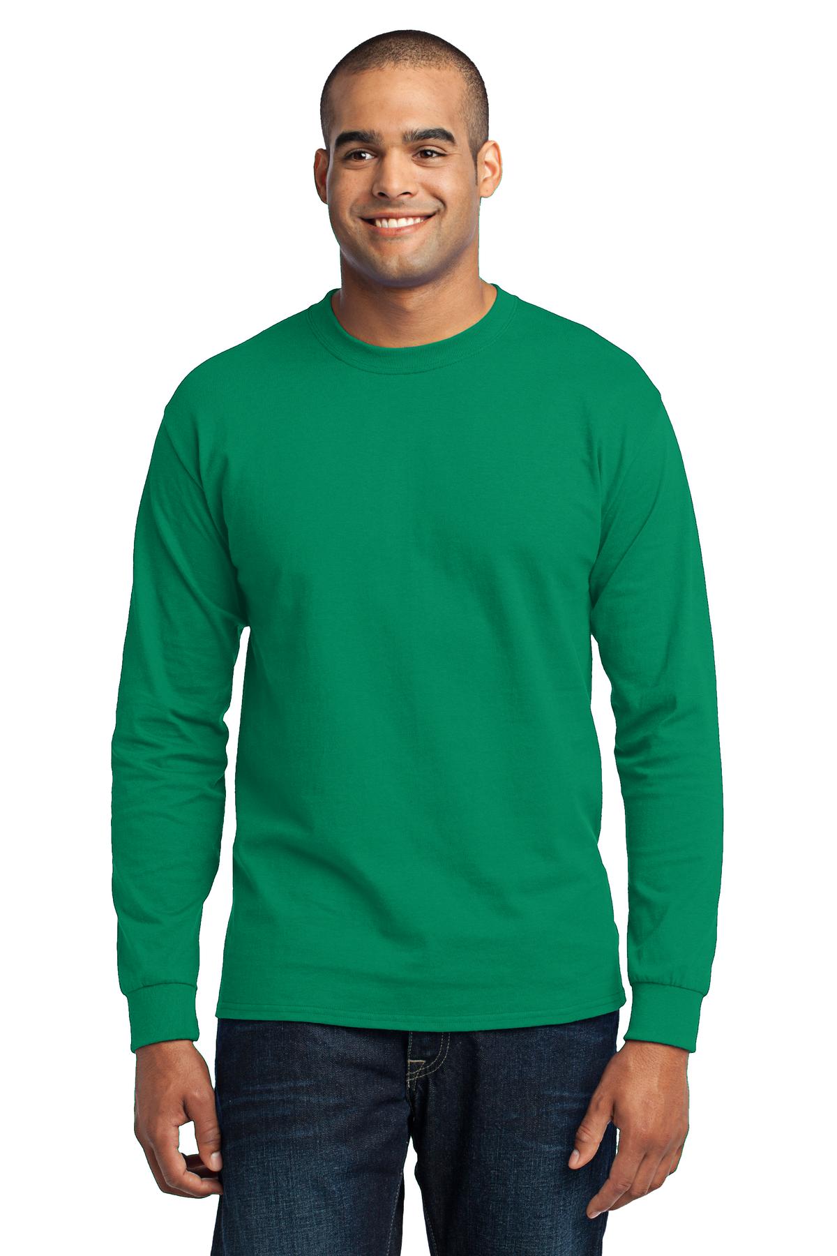 Port & Company Men's Long Sleeve Core Blend Tee Mens Apparel Shirts & Tops