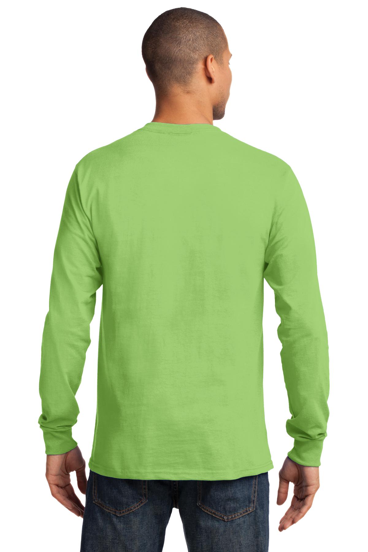 Port & Company Men's Long Sleeve Essential Tee Mens Apparel Shirts & Tops