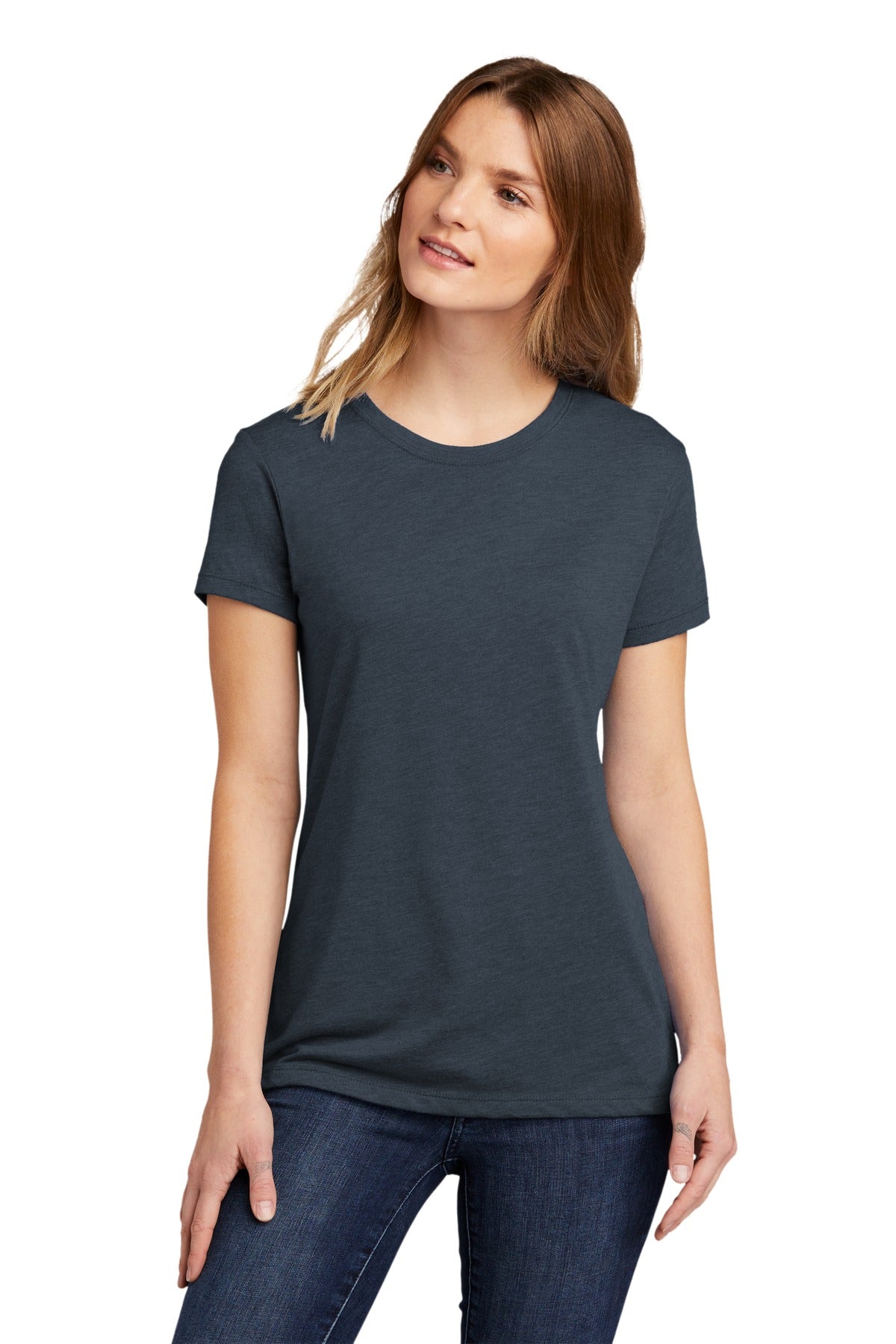 Next Level Women's CVC Tee. NL6610 1 of 2 Womens Apparel Shirts & Tops