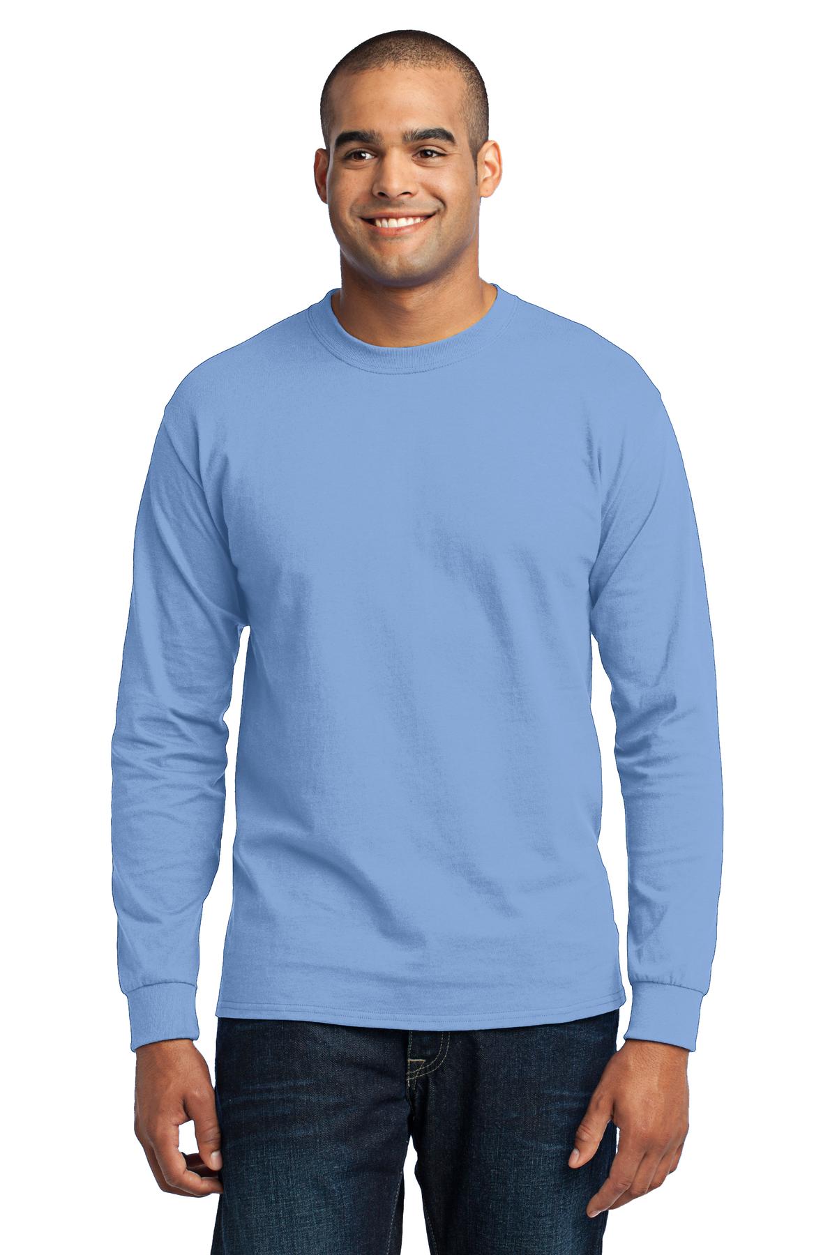 Port & Company Men's Long Sleeve Core Blend Tee Mens Apparel Shirts & Tops