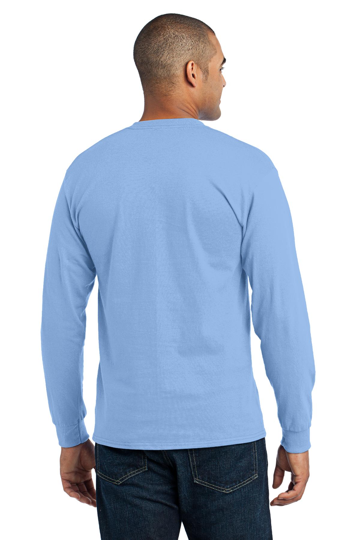 Port & Company Men's Long Sleeve Core Blend Tee Mens Apparel Shirts & Tops
