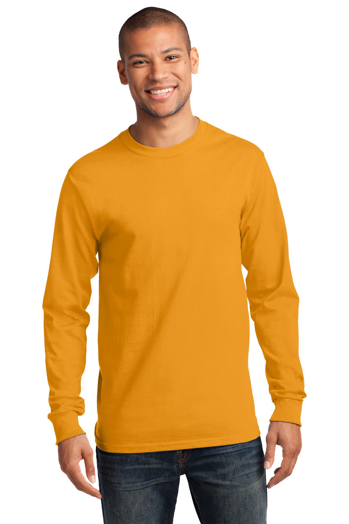Port & Company Men's Long Sleeve Essential Tee Mens Apparel Shirts & Tops