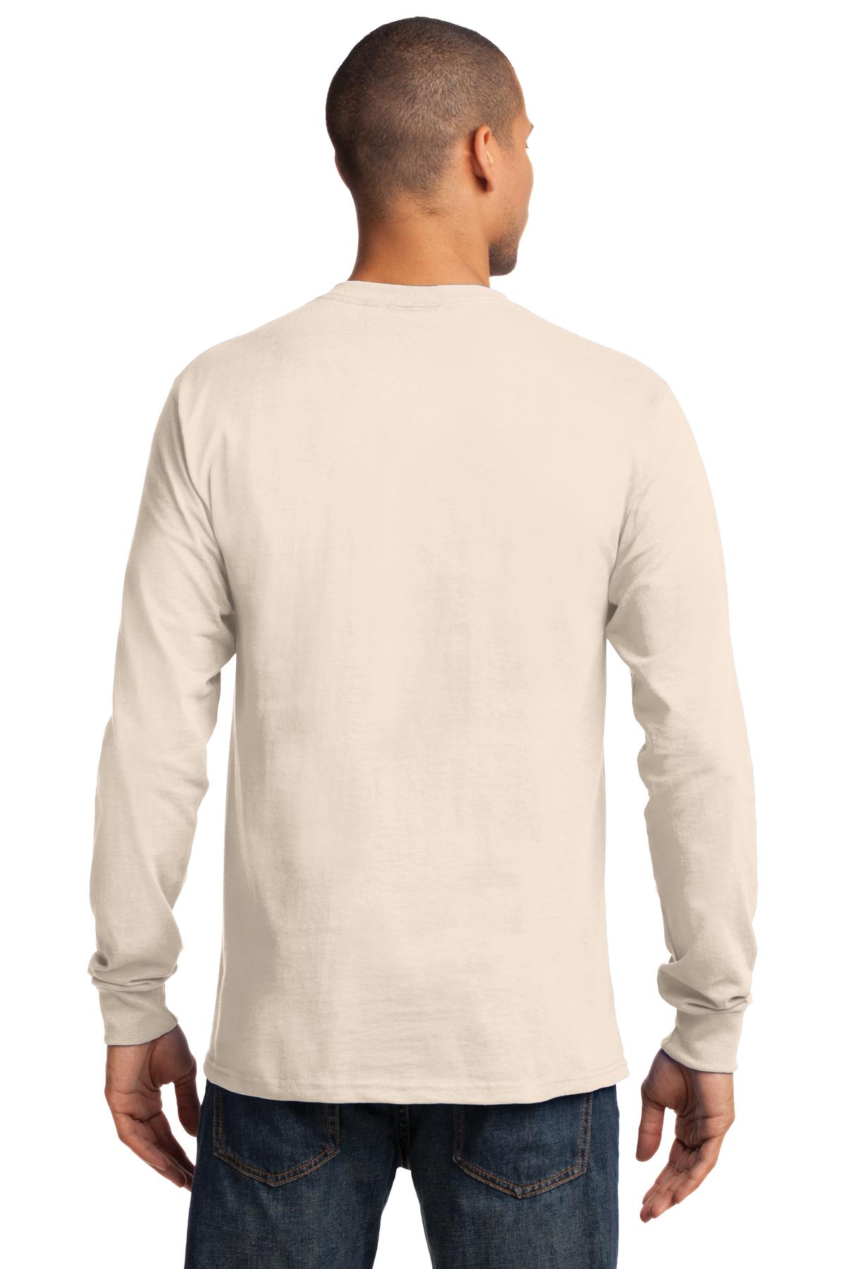 Port & Company Men's Long Sleeve Essential Tee Mens Apparel Shirts & Tops