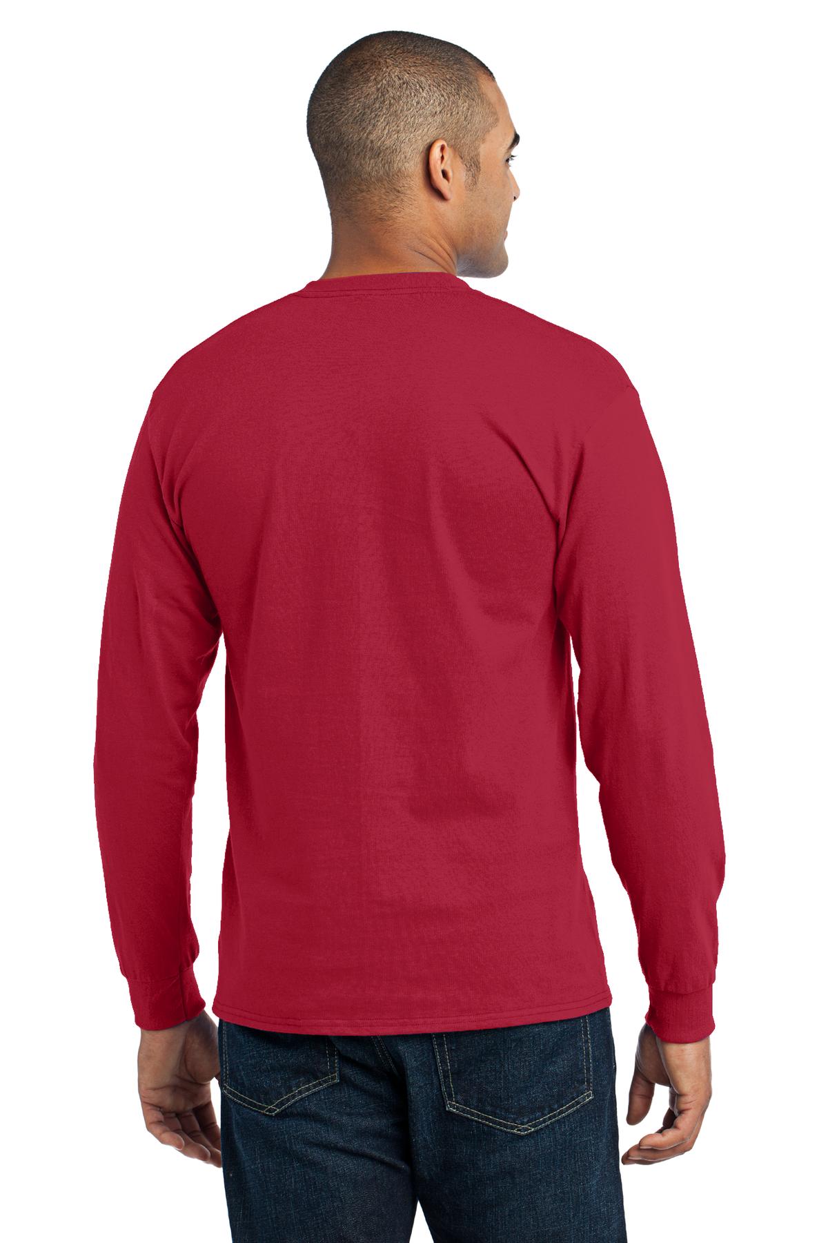 Port & Company Men's Long Sleeve Core Blend Tee Mens Apparel Shirts & Tops