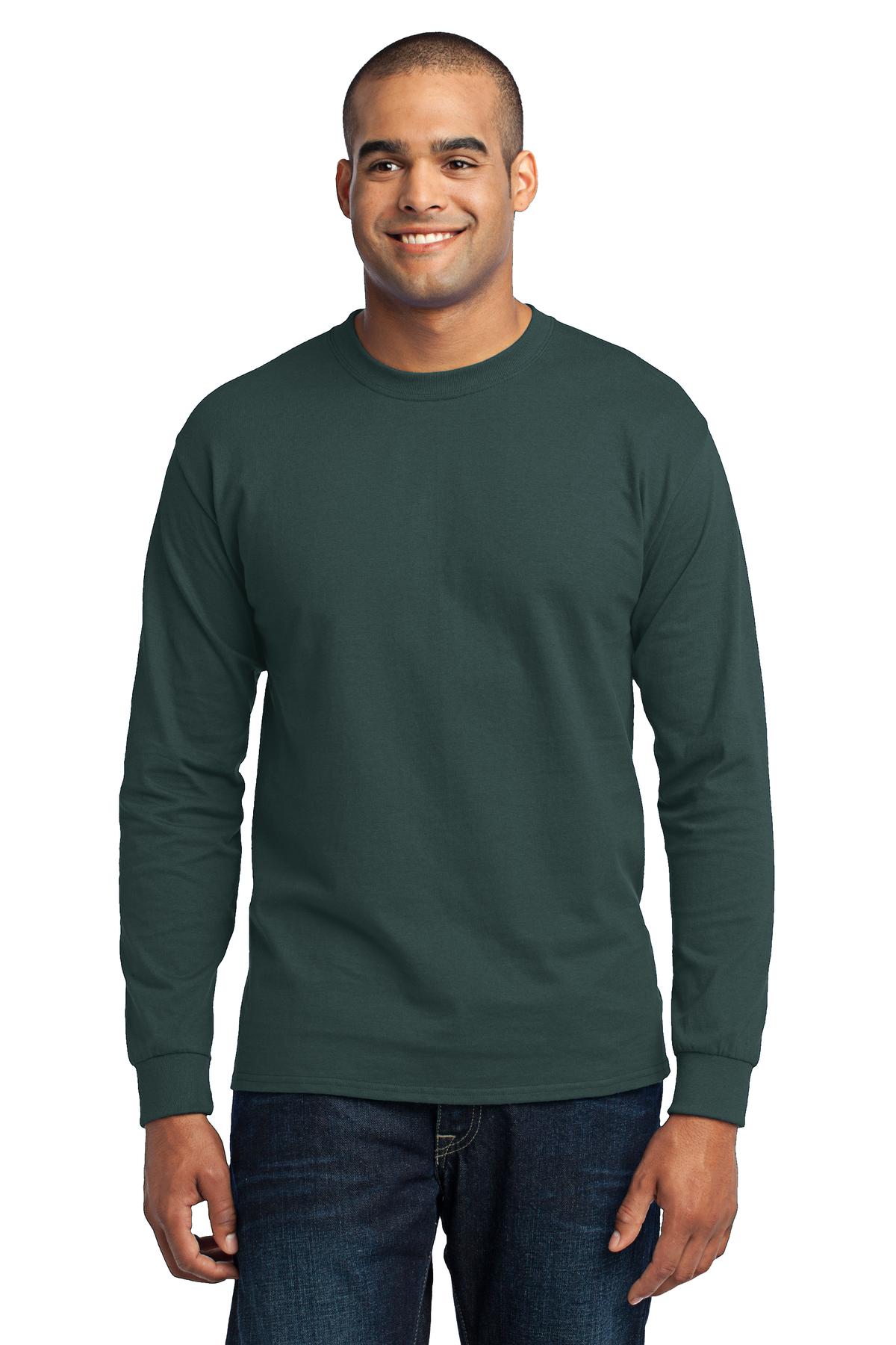 Port & Company Men's Long Sleeve Core Blend Tee Mens Apparel Shirts & Tops