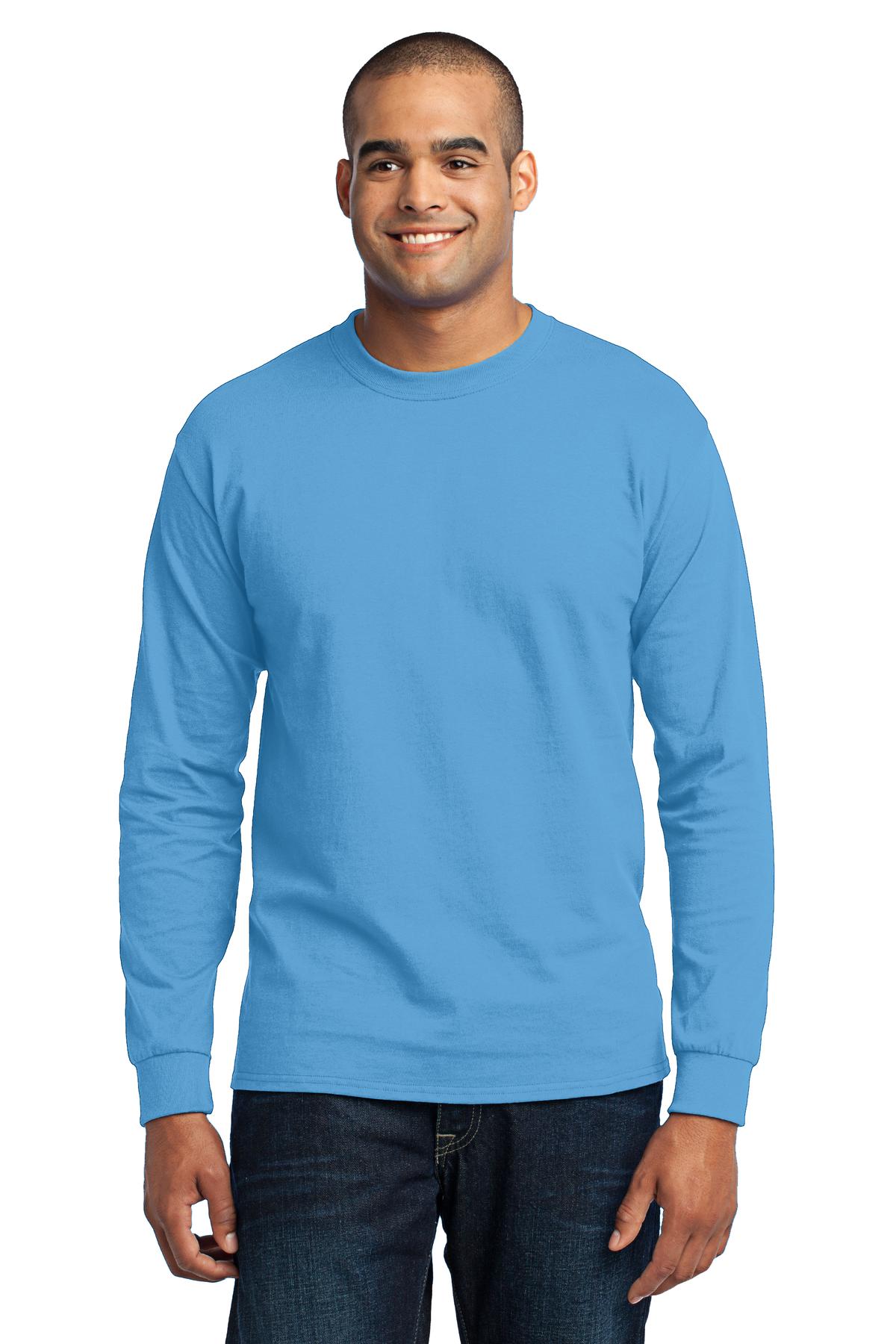 Port & Company Men's Long Sleeve Core Blend Tee Mens Apparel Shirts & Tops